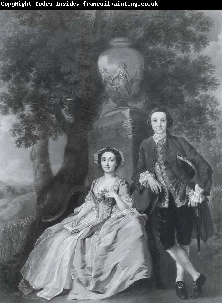 Francis Hayman Portrait of Mr and Mrs George Rogers
